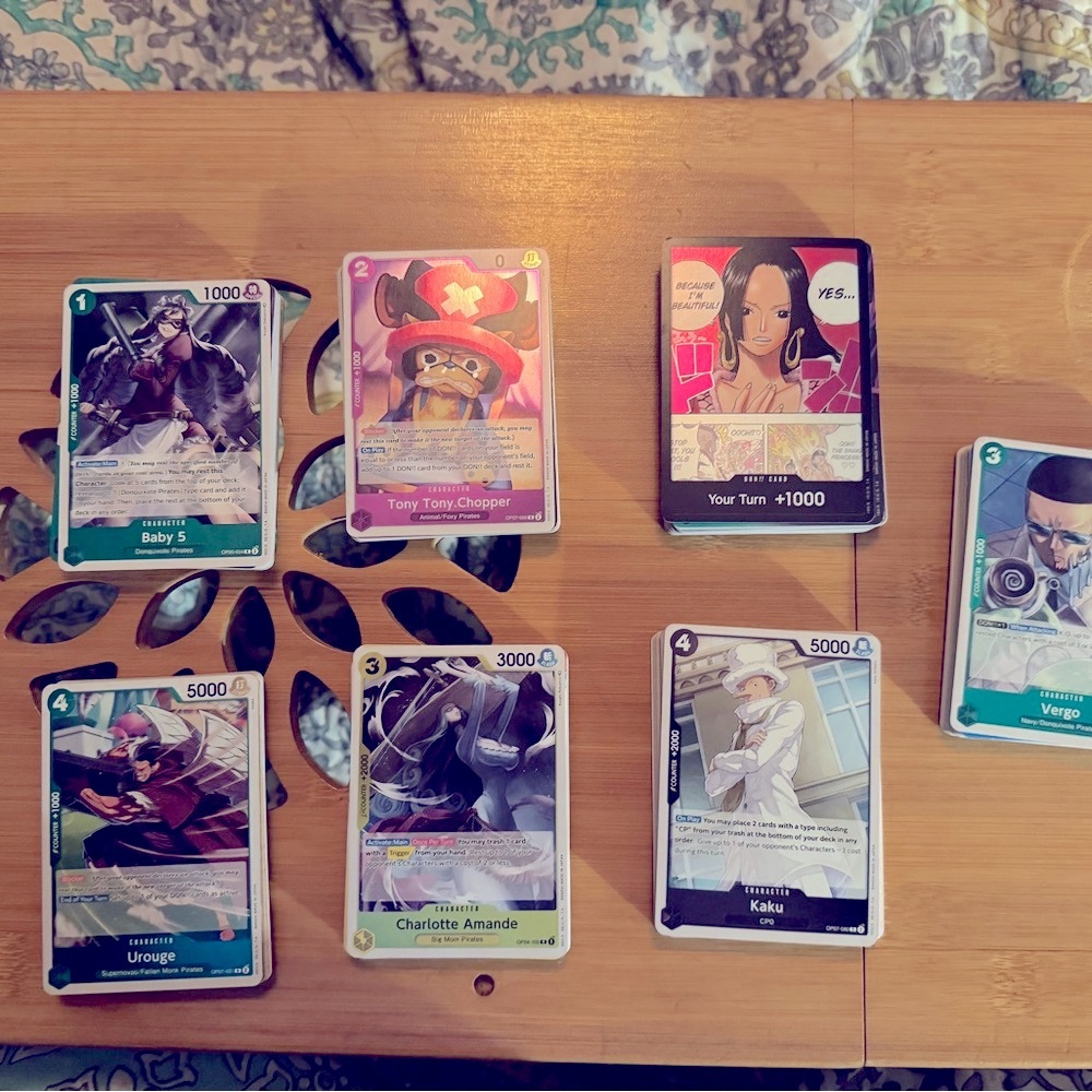 One Piece Trading Card Pack (27 cards each)